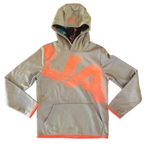 NWT Under Armour Printed Youth Hoodie (O)